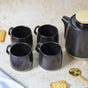 Black Tea Set - Tea cup set, tea set, teapot set | Tea set for Dining Table & Home Decor