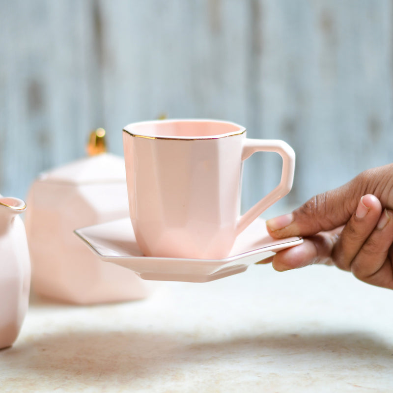 Modern Tea Set - Tea cup set, tea set, teapot set | Tea set for Dining Table & Home Decor