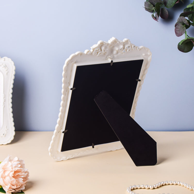 Crowned White Large Photo Frame - Picture frames and photo frames online | Home decoration items