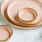 VERA Pink Plates - Serving plate, snack plate, dessert plate | Plates for dining & home decor