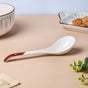 Ceramic Serving Spoon White And Brown