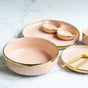 VERA Pink Bowl - Bowl,ceramic bowl, snack bowls, curry bowl, popcorn bowls | Bowls for dining table & home decor