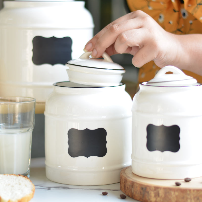 Airtight Jars Black - Jar