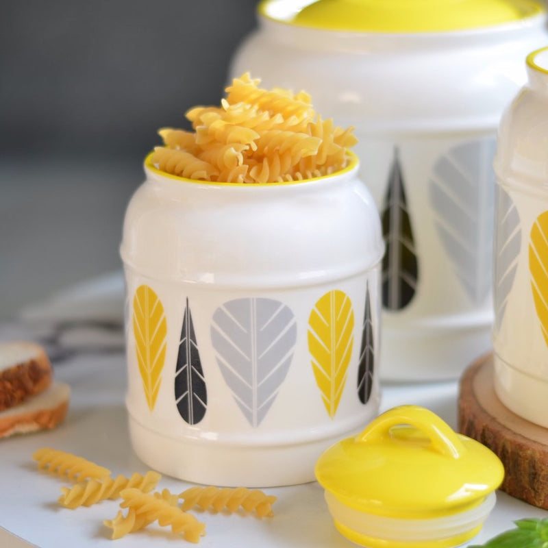 Airtight Jars Yellow - Jar