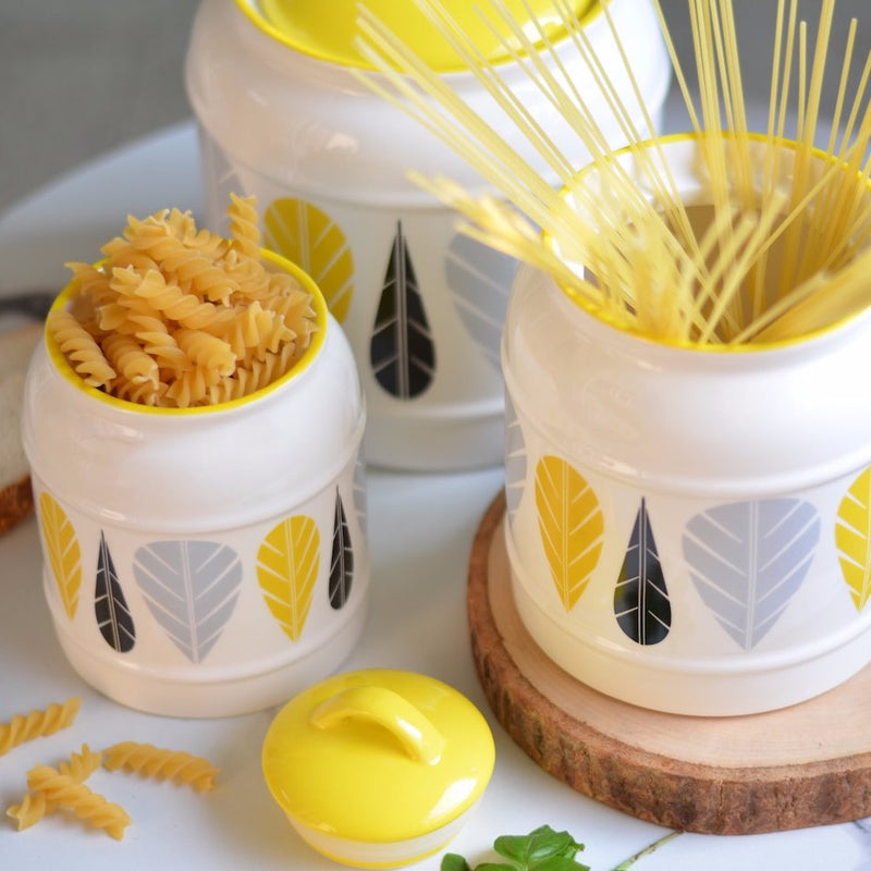 Airtight Jars Yellow - Jar