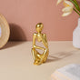 Gold Sitting Showpiece Thinking - Showpiece | Home decor item | Room decoration item