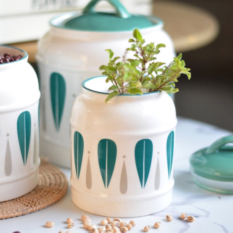 Airtight Jars Green - Jar