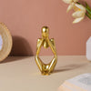 Gold Sitting Showpiece In Thought - Showpiece | Home decor item | Room decoration item