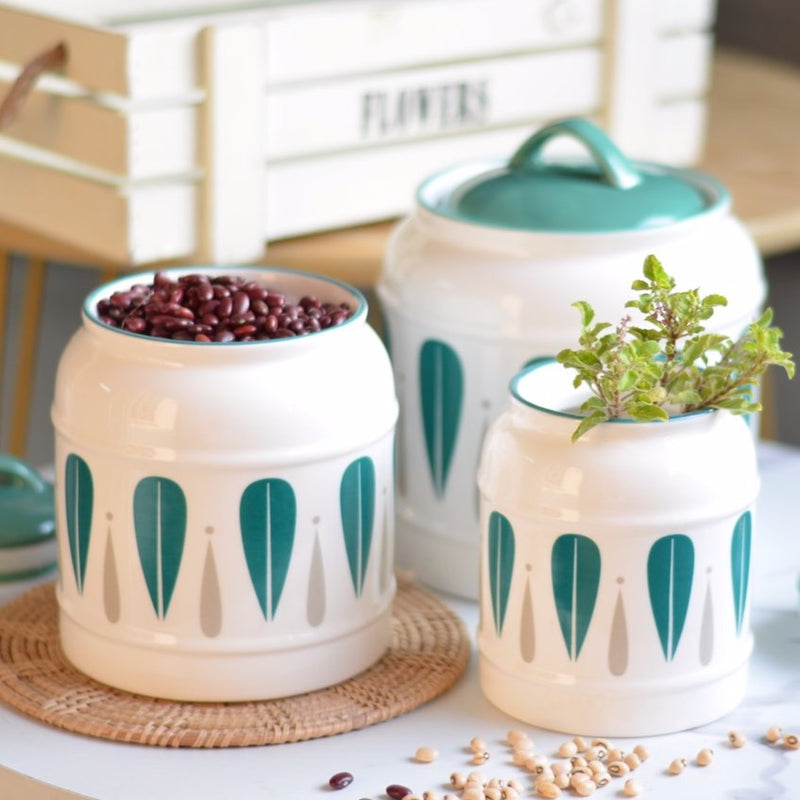 Airtight Jars Green - Jar