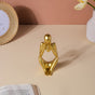 Gold Sitting Showpiece In Thought - Showpiece | Home decor item | Room decoration item