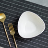 Triangular Bowl Large 500 ml - Bowl, ceramic bowl, serving bowls, noodle bowl, salad bowls, bowl for snacks, large serving bowl | Bowls for dining table & home decor