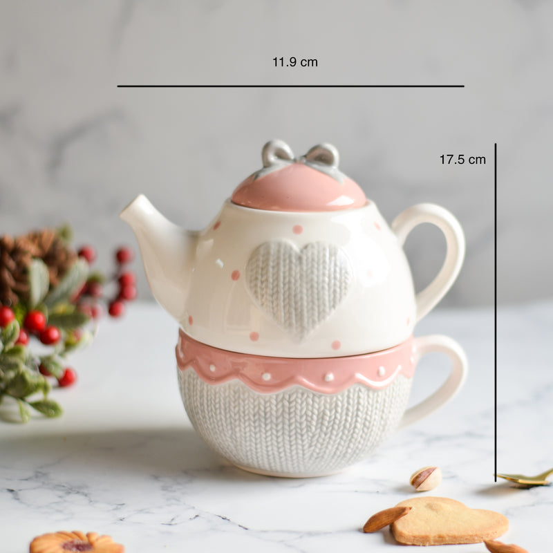 Teapot Cup - Tea cup set, tea set, teapot set | Tea set for Dining Table & Home Decor