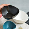 Triangular Bowl Large 500 ml - Bowl, ceramic bowl, serving bowls, noodle bowl, salad bowls, bowl for snacks, large serving bowl | Bowls for dining table & home decor