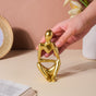 Gold Sitting Showpiece Thinking - Showpiece | Home decor item | Room decoration item