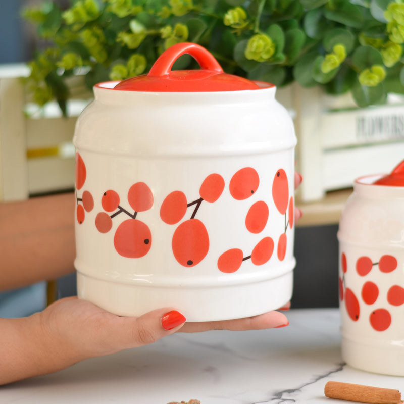 Airtight Jars Red - Jar