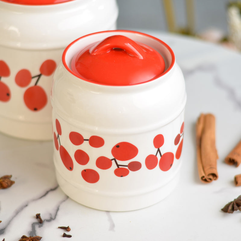 Airtight Jars Red - Jar