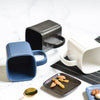 Textured Tea Cup- Mug for coffee, tea mug, cappuccino mug | Cups and Mugs for Coffee Table & Home Decor