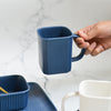 Textured Tea Cup- Mug for coffee, tea mug, cappuccino mug | Cups and Mugs for Coffee Table & Home Decor