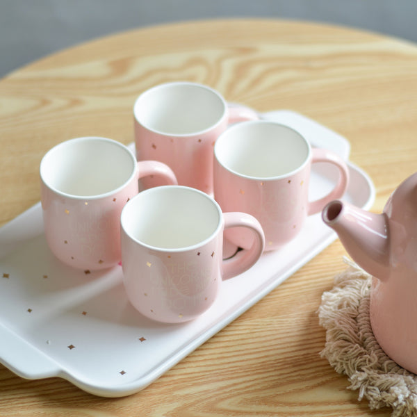 Unicorn Tea Set - Tea cup set, tea set, teapot set | Tea set for Dining Table & Home Decor
