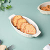 Riona Ribbed Baking Dish White 8 Inch - Baking Dish