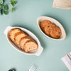 Riona Ribbed Baking Dish White 8 Inch - Baking Dish