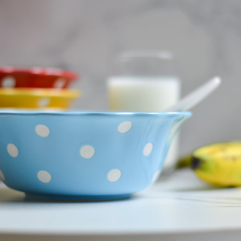 Retro Bowls 600 ml - Bowl, ceramic bowl, serving bowls, noodle bowl, salad bowls, bowl for snacks, large serving bowl | Bowls for dining table & home decor