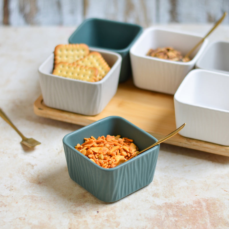 Bowl Platter - Bowls, serving bowls, snack serving bowls, section bowls, fancy serving bowls, small serving bowls | Bowls for dining table & home decor