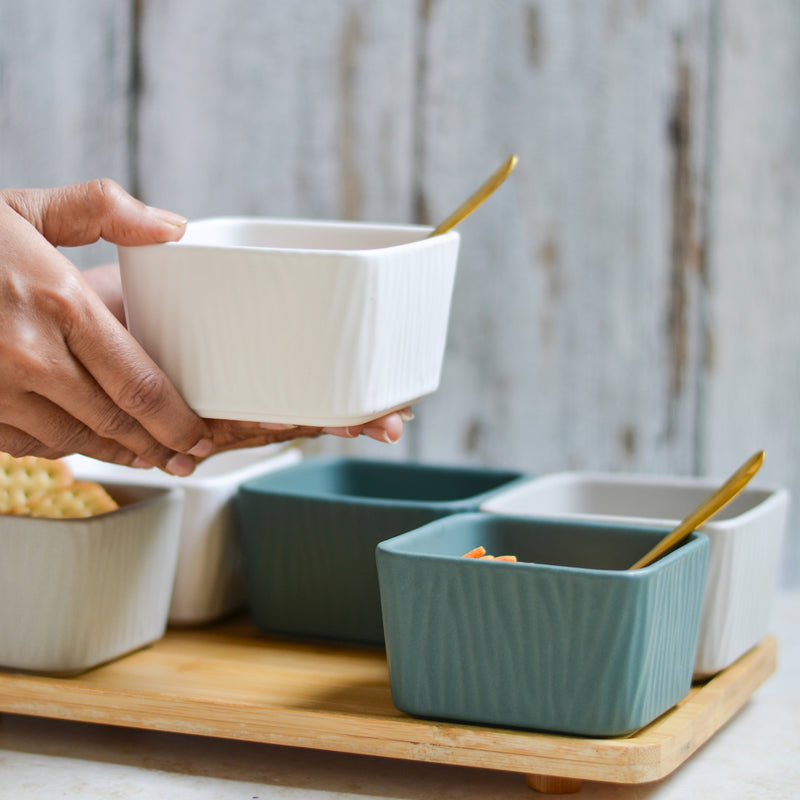 Bowl Platter - Bowls, serving bowls, snack serving bowls, section bowls, fancy serving bowls, small serving bowls | Bowls for dining table & home decor