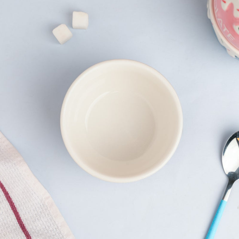 Chocolate Side Bowl Brown 400 ml - Bowl,ceramic bowl, snack bowls, curry bowl, popcorn bowls | Bowls for dining table & home decor