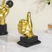 Thumbs Up Decor Showpiece Gold 7 Inch - Showpiece | Home decor item | Room decoration item