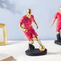 Red Jersey Running Footballer Decor Object 11 Inch - Showpiece | Home decor item | Room decoration item