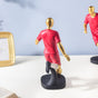 Red Jersey Kicking Footballer Decor Object 11 Inch - Showpiece | Home decor item | Room decoration item