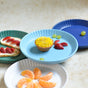 Round Snack Plate - Serving plate, snack plate, dessert plate | Plates for dining & home decor