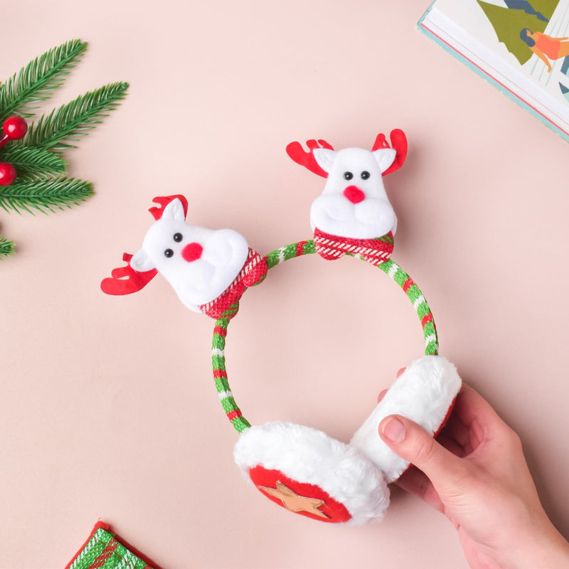 Christmas Fawn Earmuffs