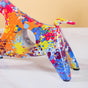 Bull Sculpture Resin Multicolour 8 Inch - Showpiece | Home decor item | Room decoration item