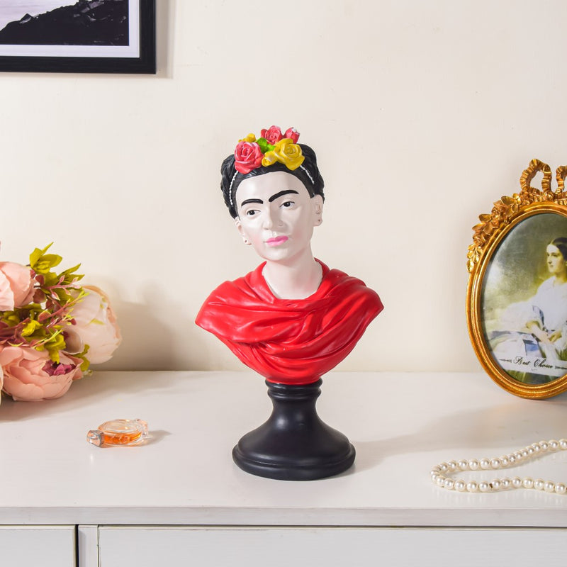 Frida Kahlo Showpiece 11 Inch - Showpiece | Home decor item | Room decoration item