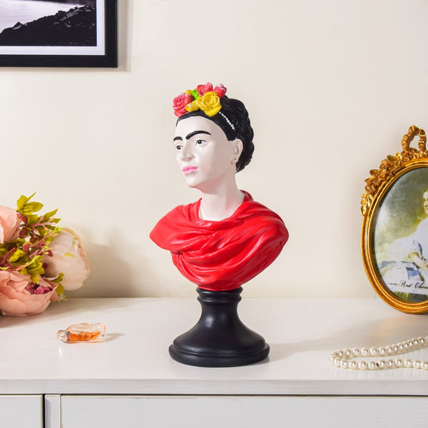 Frida Kahlo Showpiece 11 Inch - Showpiece | Home decor item | Room decoration item