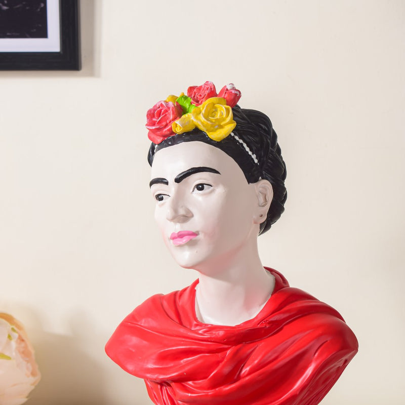 Frida Kahlo Showpiece 11 Inch - Showpiece | Home decor item | Room decoration item