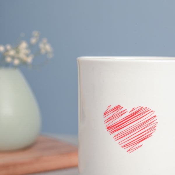 Red Heart Stationary Stand 250 ml