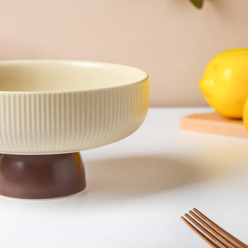 CrÃ¨me De La CrÃ¨me Fruit Bowl Small - Bowl, ceramic bowl, serving bowls, bowl for snacks, large serving bowl, fruit bowl | Bowls for dining table & home decor