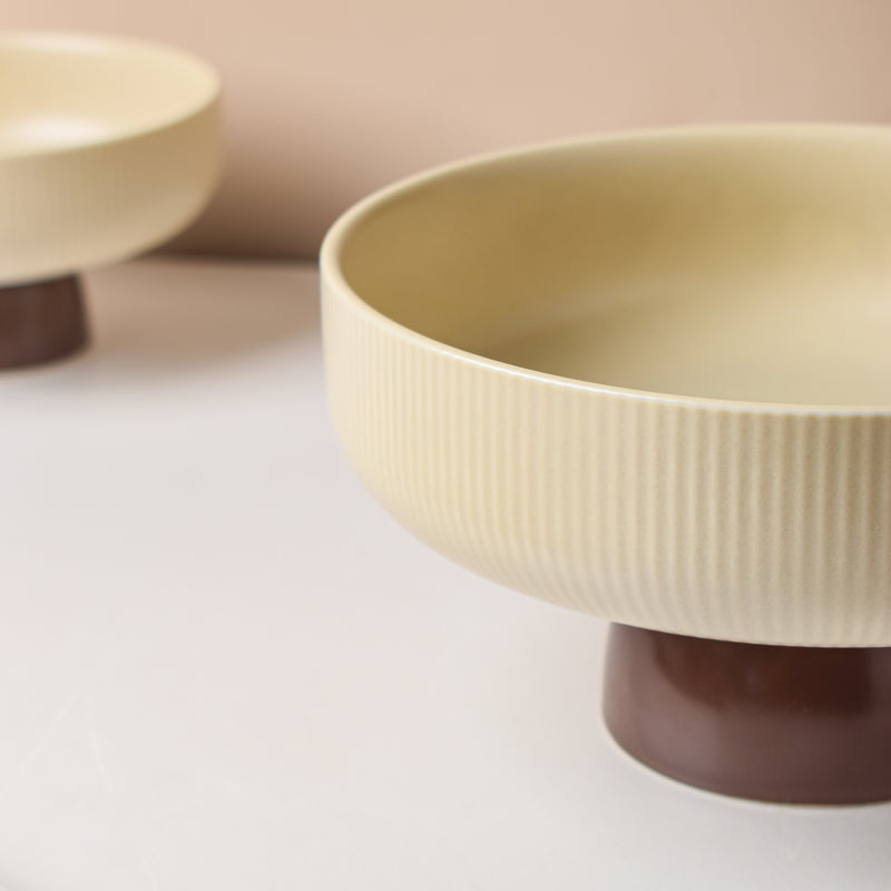 CrÃ¨me De La CrÃ¨me Fruit Bowl Large - Bowl, ceramic bowl, serving bowls, bowl for snacks, large serving bowl, fruit bowl | Bowls for dining table & home decor