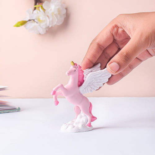 Pink Pegasus Resin Showpiece - Showpiece | Home decor item | Room decoration item