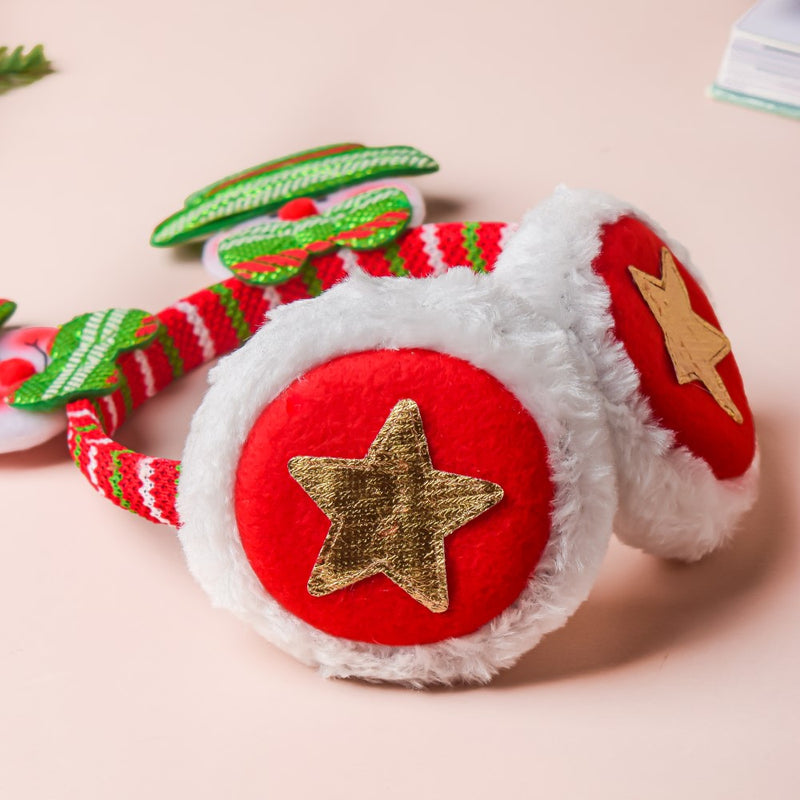 Snowman Winter Earmuffs For Christmas
