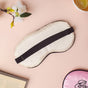 Good Night Sleep Satin Eye Mask Beige