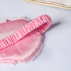 Little Hearts Plush Pink Travel Eye Mask