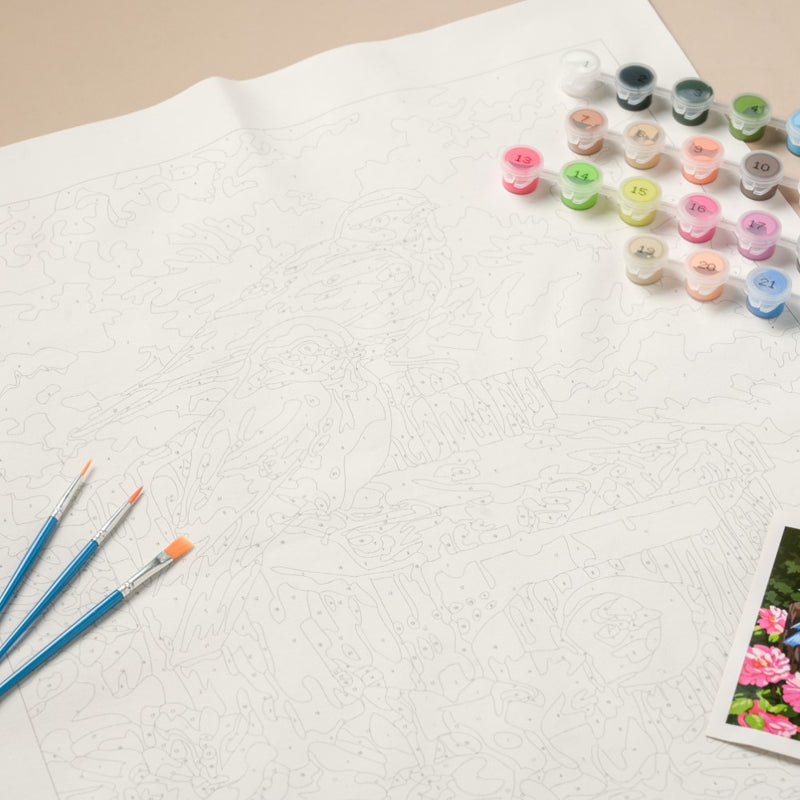 Bluebirds DIY Kit Painting By Numbers