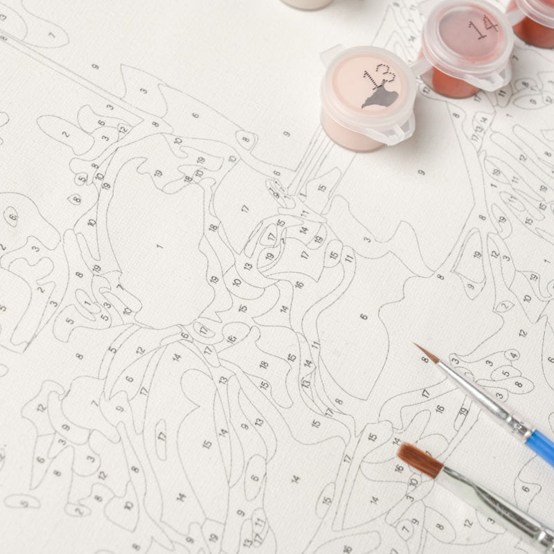 Elegant Ballet Dancers DIY Painting By Numbers Kit