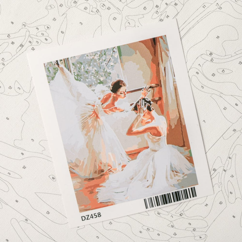 Elegant Ballet Dancers DIY Painting By Numbers Kit