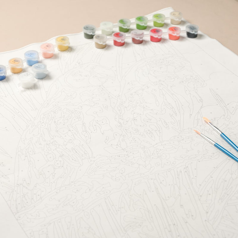 Tropical Macaws DIY Painting By Numbers Kit