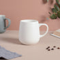 Daisy White Ceramic Cup 250 ml- Mug for coffee, tea mug, cappuccino mug | Cups and Mugs for Coffee Table & Home Decor